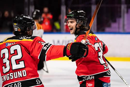 Luleås Pontus Själin jublar