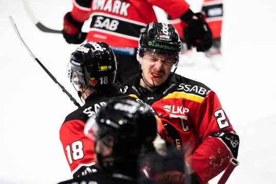 Luleås Erik Gustafsson har ont