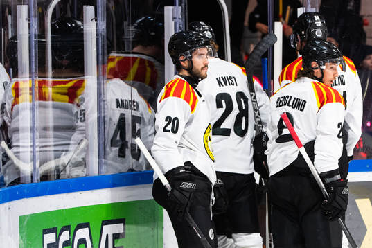 Brynäs Oula Palve och Kristofer Berglund deppar