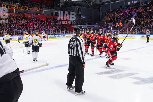 Luleås Oscar Engsund jublar