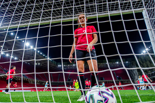 Alma Hila of Albania looks dejected