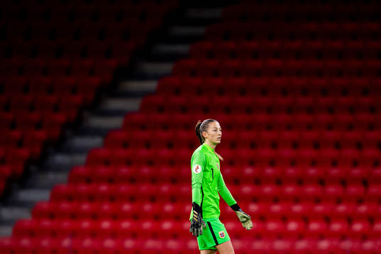 Goalkeeper Cecilie Fiskerstrand of Norway