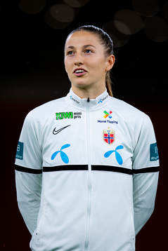 Goalkeeper Cecilie Fiskerstrand of Norway