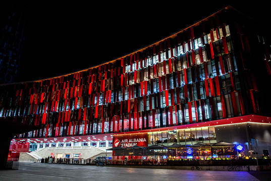 General view of Air Albania Stadium
