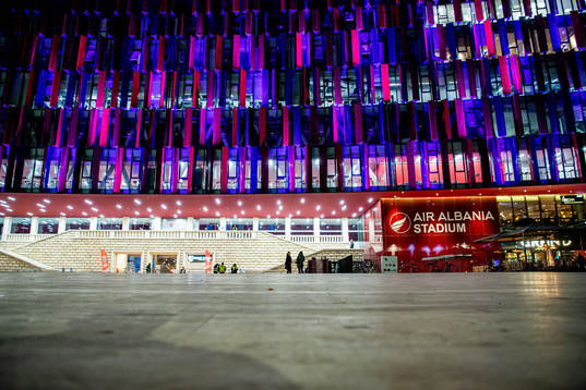 General view of Air Albania Stadium
