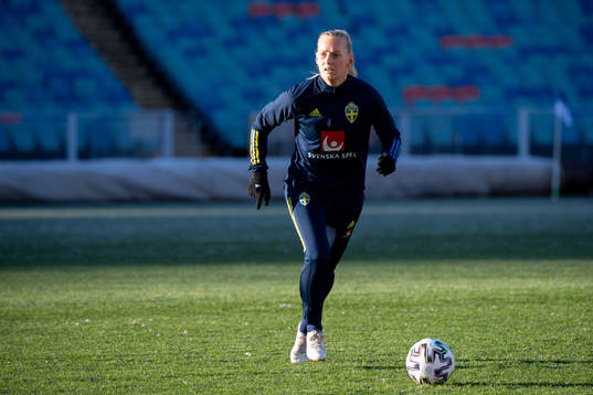 Stina Blackstenius of the Swedish women's national football