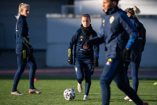 Julia Zigiotti Olme of the Swedish women's national