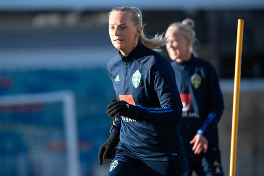 Stina Blackstenius of the Swedish women's national football