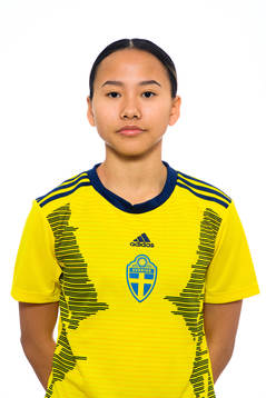 Amanda Sundström i F16-landslaget