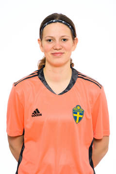Hanna Skogsfors i F16-landslaget