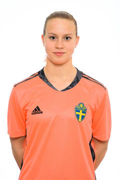 Clara Wiklund i F16-landslaget