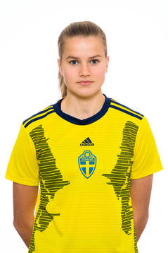 Sara Frigren i F16-landslaget