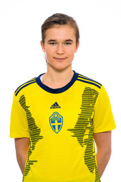 Erica Persson Welin i F16-landslaget