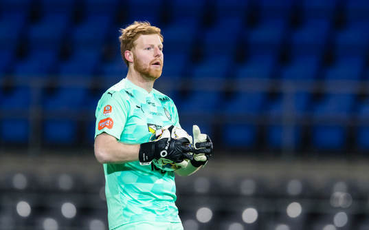 AFC Eskilstunas målvakt Nick Wolters