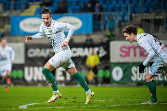 Jönköpings Edin Hamidovic jublar