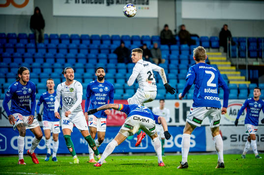 Jönköpings Marko Nikolic mot Trelleborgs Jesper Modig