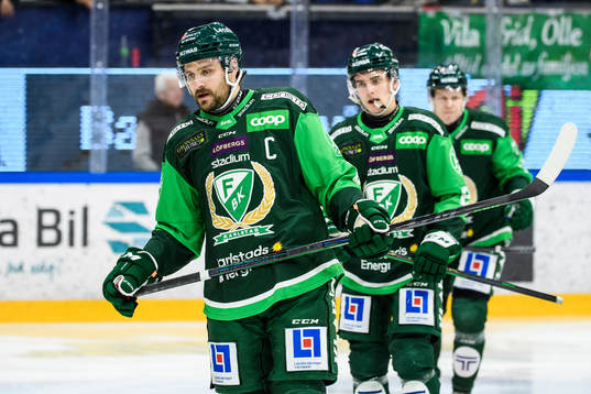 Färjestads Mikael Wikstrand deppar
