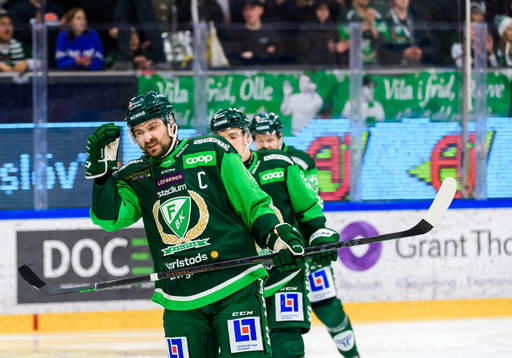 Färjestads Mikael Wikstrand deppar