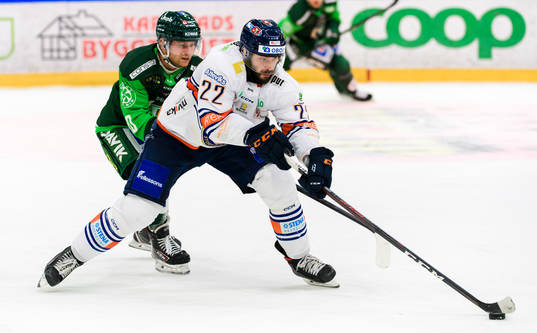 Färjestads Marcus Nilsson och Växjös Tobias Rieder