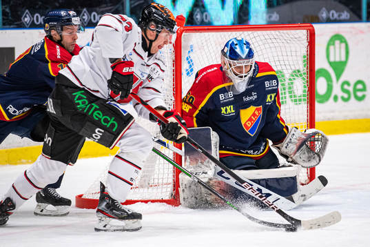 Djurgårdens målvakt Mantas Armalis och Örebros
