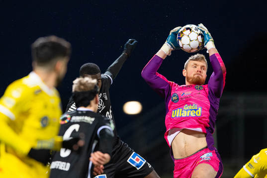 Falkenbergs målvakt Tim Erlandsson