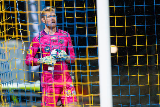 Falkenbergs målvakt Tim Erlandsson