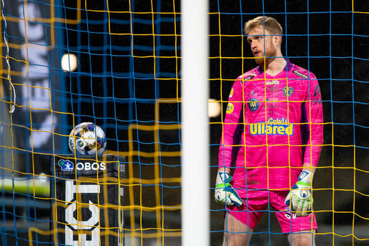 Falkenbergs målvakt Tim Erlandsson