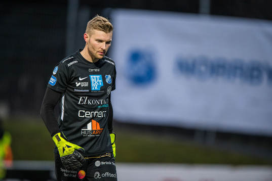 Norrbys målvakt Anton Cajtoft