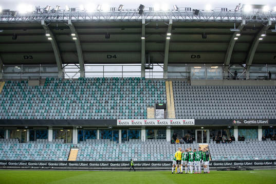 GAIS samlade innan fotbollsmatchen i Superettan mellan GAIS