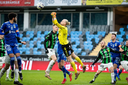GAIS målvakt Mathias Karlsson