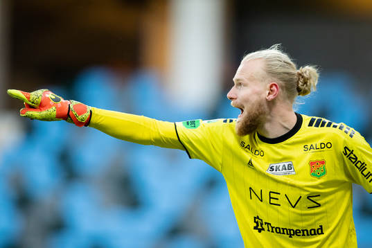 GAIS målvakt Mathias Karlsson