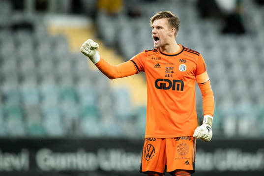 Sundsvalls Oscar Jonsson jublar