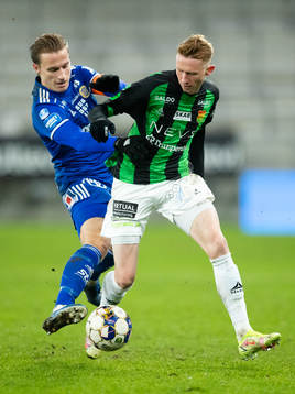 Sundsvalls Daniel Stensson och GAIS Julius Lindberg