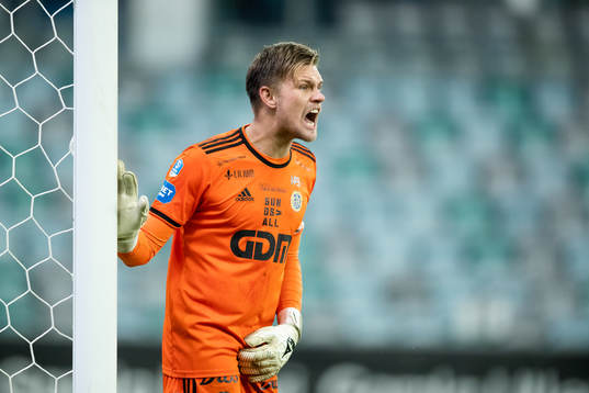 Sundsvalls målvakt Oscar Jonsson