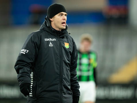 GAIS tränare Fredrik Holmberg