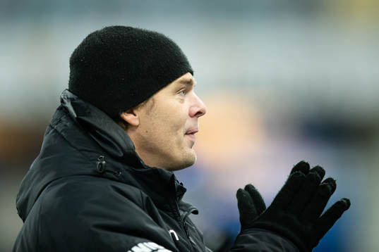GAIS tränare Fredrik Holmberg