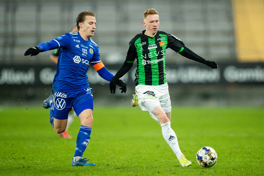 Sundsvalls Daniel Stensson och GAIS Julius Lindberg