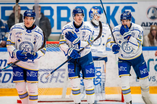 Leksands David Rosander, Nils Åman och Alexander Lundqvist