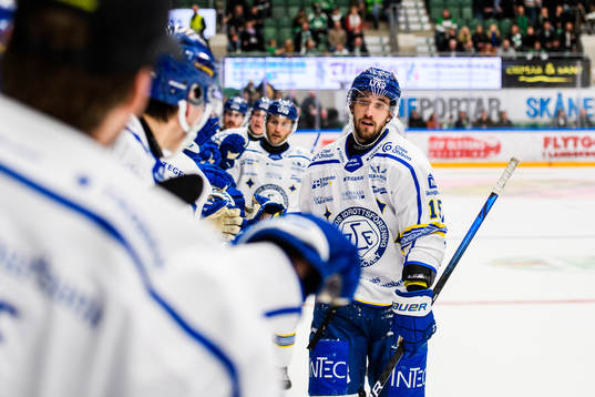 Leksands Max Veronneau jublar