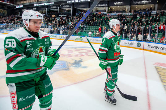 Rögles Ryan McKiernan och Erlend Lesund deppar