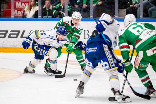 Leksands Matt Caito och Rögles Samuel Jonsson