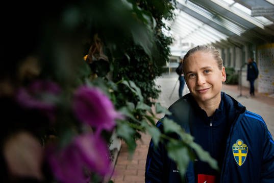 Filippa Curmark of the Swedish women's national football