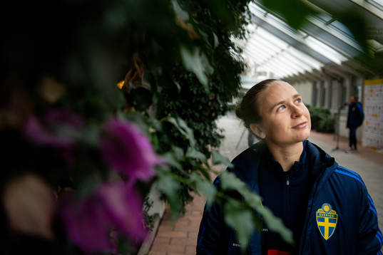 Filippa Curmark of the Swedish women's national football