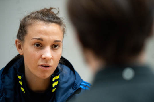 Julia Zigiotti Olme of the Swedish women's national