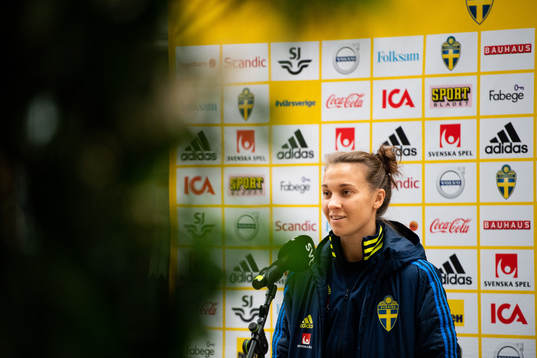 Julia Zigiotti Olme of the Swedish women's national