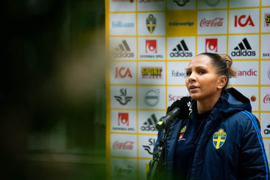 Madelen Janogy of the Swedish women's national football team