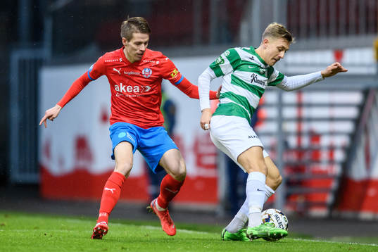 Helsingborgs Bödvar Bödvarsson och Västerås Simon