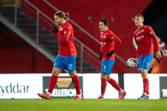Helsingborgs Charlie Weberg, Brandur Hendriksson Olsen och