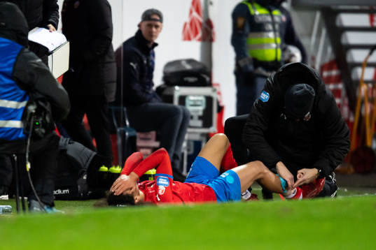 Helsingborgs Adam Kaied har ont