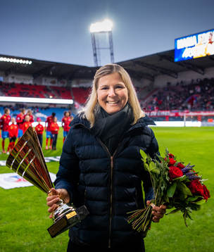 are inför fotbollsmatchen i Superettan mellan Helsingborg